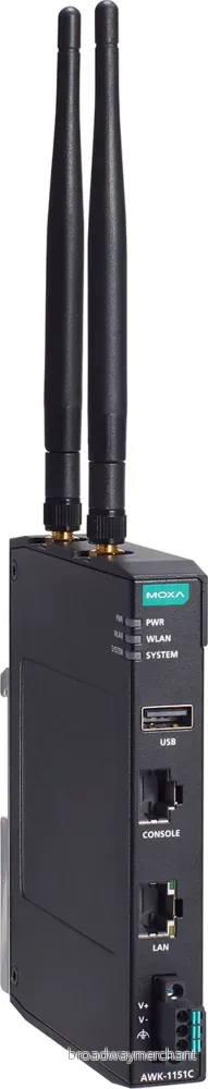 AWK-1151C-US access-punkter för trådlösa nätverk 400 Mbit/s Svart