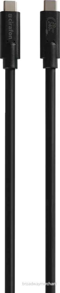 USB-C till USB-C-kabel – 240W, 20Gbps - Bild 2